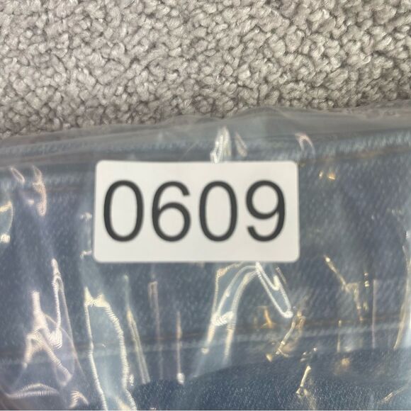 Madewell Denim Shorts Women's 23 Blue High Rise Cut Off Medium Wash Preppy - Picture 9 of 9